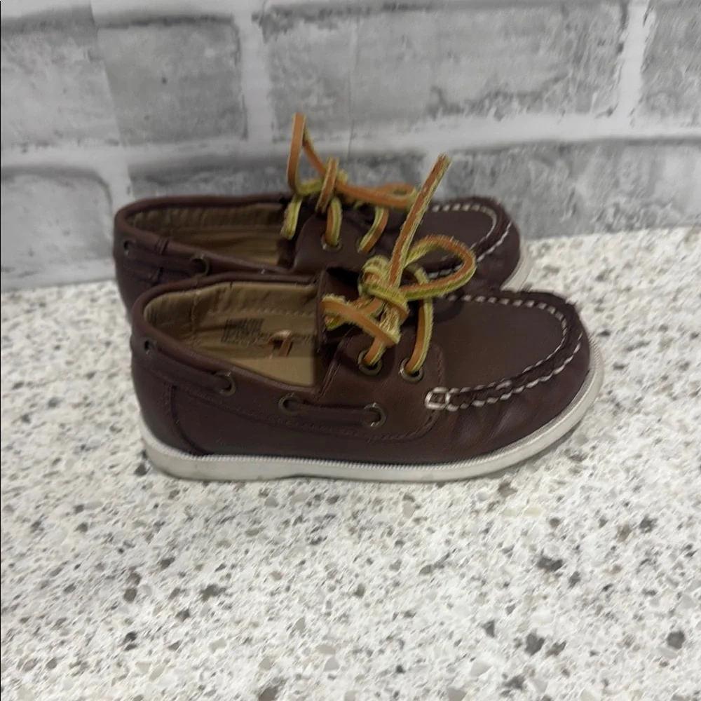 Janie and Jack Brown Moccasins for Kids